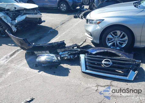 2022 Nissan Pathfinder Sv 2Wd из США, поврежденный, VIN 5N1DR3BA8NC227565